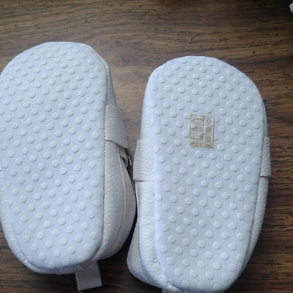 White Kids Loafers
